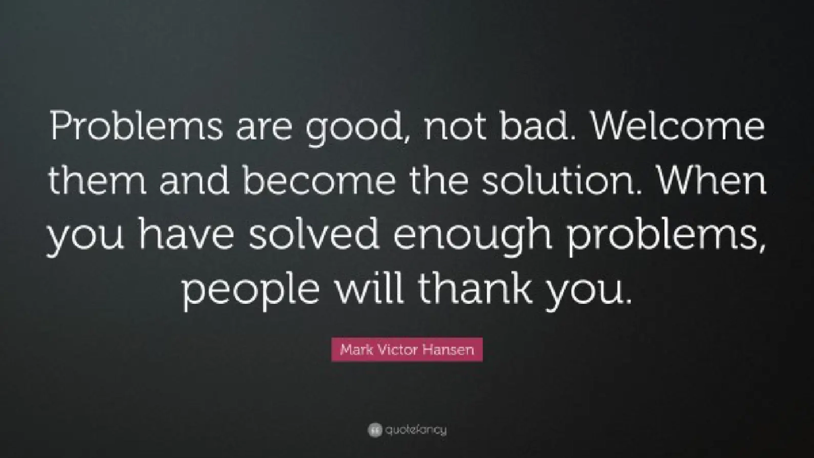 problems-good